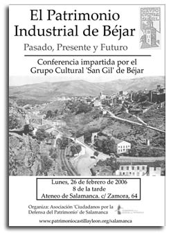 El Patrimonio Industrial de Béjar