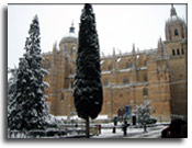 primera nevada del 2006 en Salamanca