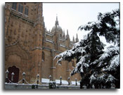 primera nevada del 2006 en Salamanca