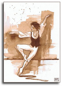 ballet dancer by Leonchi