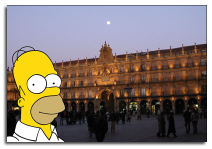 Homer en Salamanca