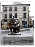 primera nevada del 2006 en Salamanca